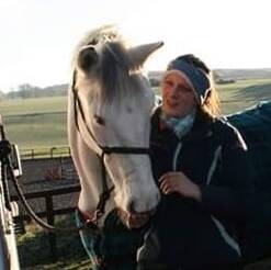 Sarah Brown and horse
